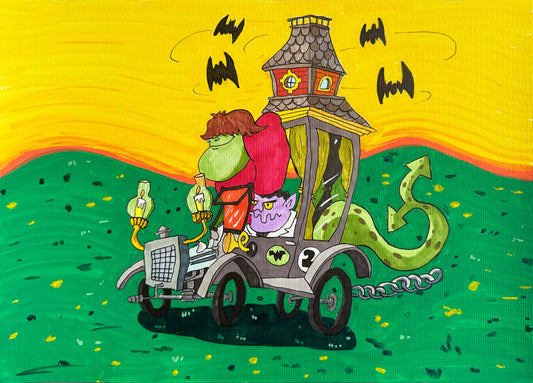 AUTOS LOCOS - EL ESPANTO MOVIL