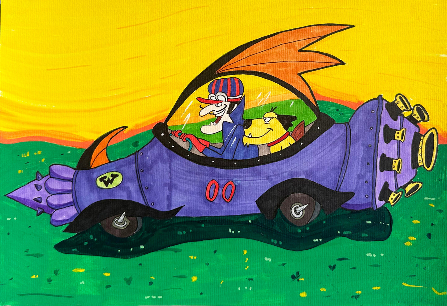 WACKY RACES - DICK DASTARDLY AND MUTTLEY