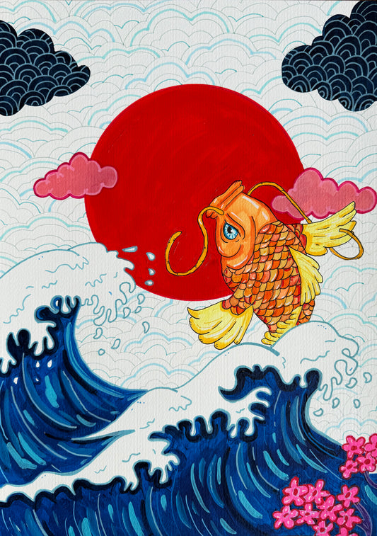 KOI RED MOON
