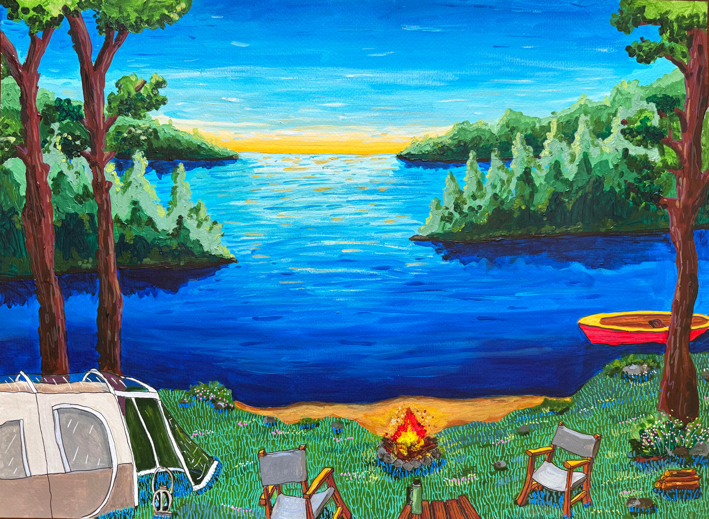 CAMPING MORNING