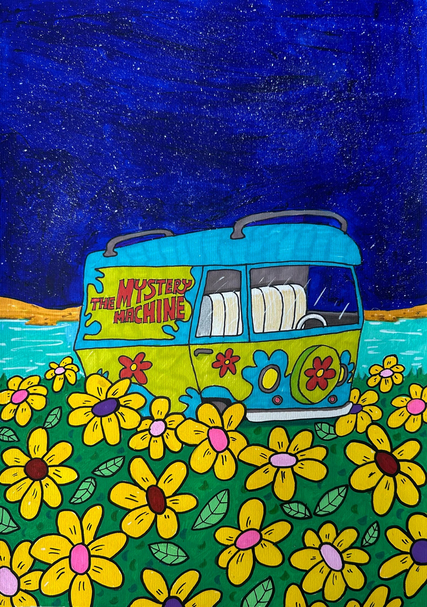 NIGHT IN THE MISTERY MACHINE