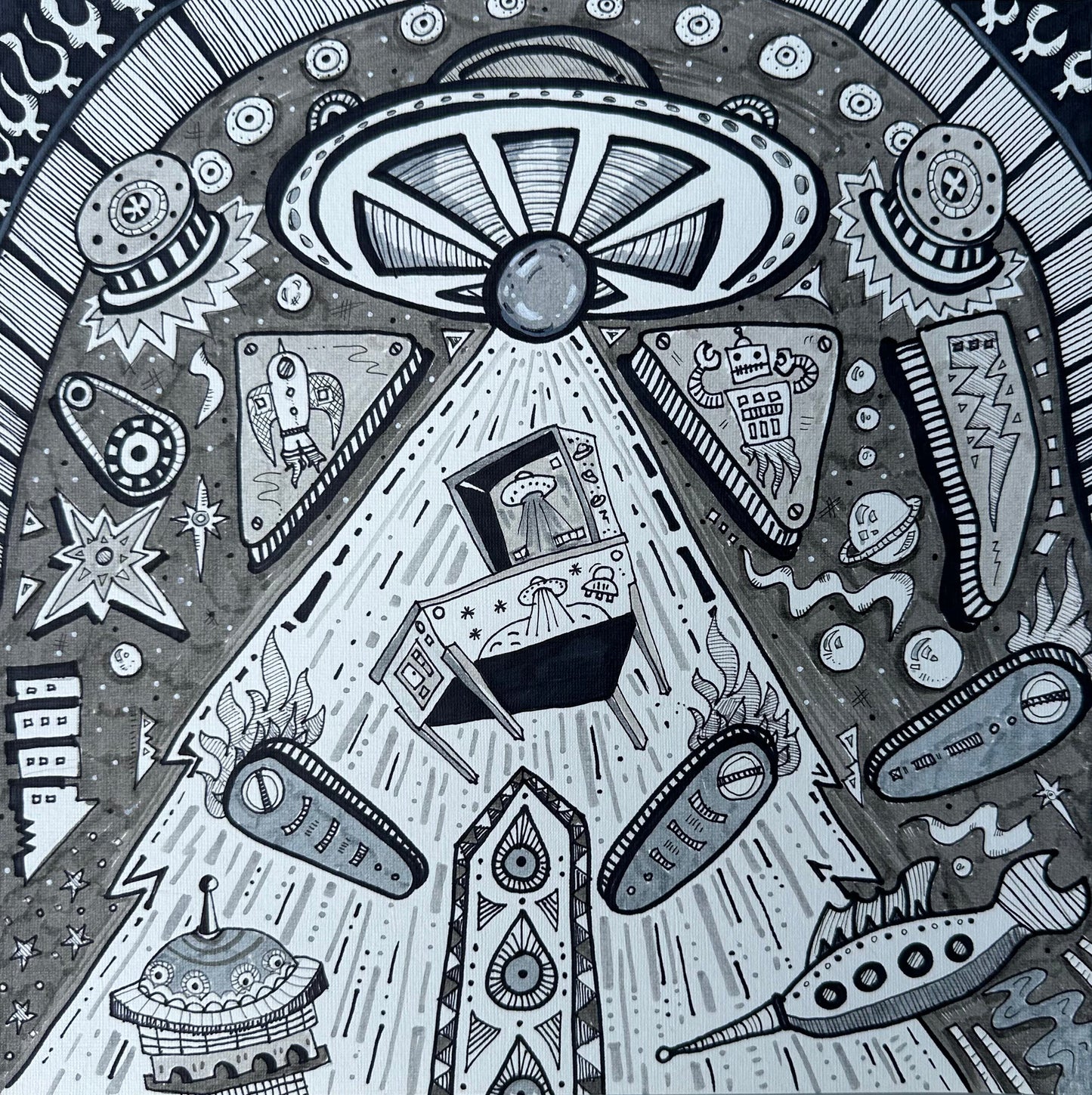 PINBALL B&W