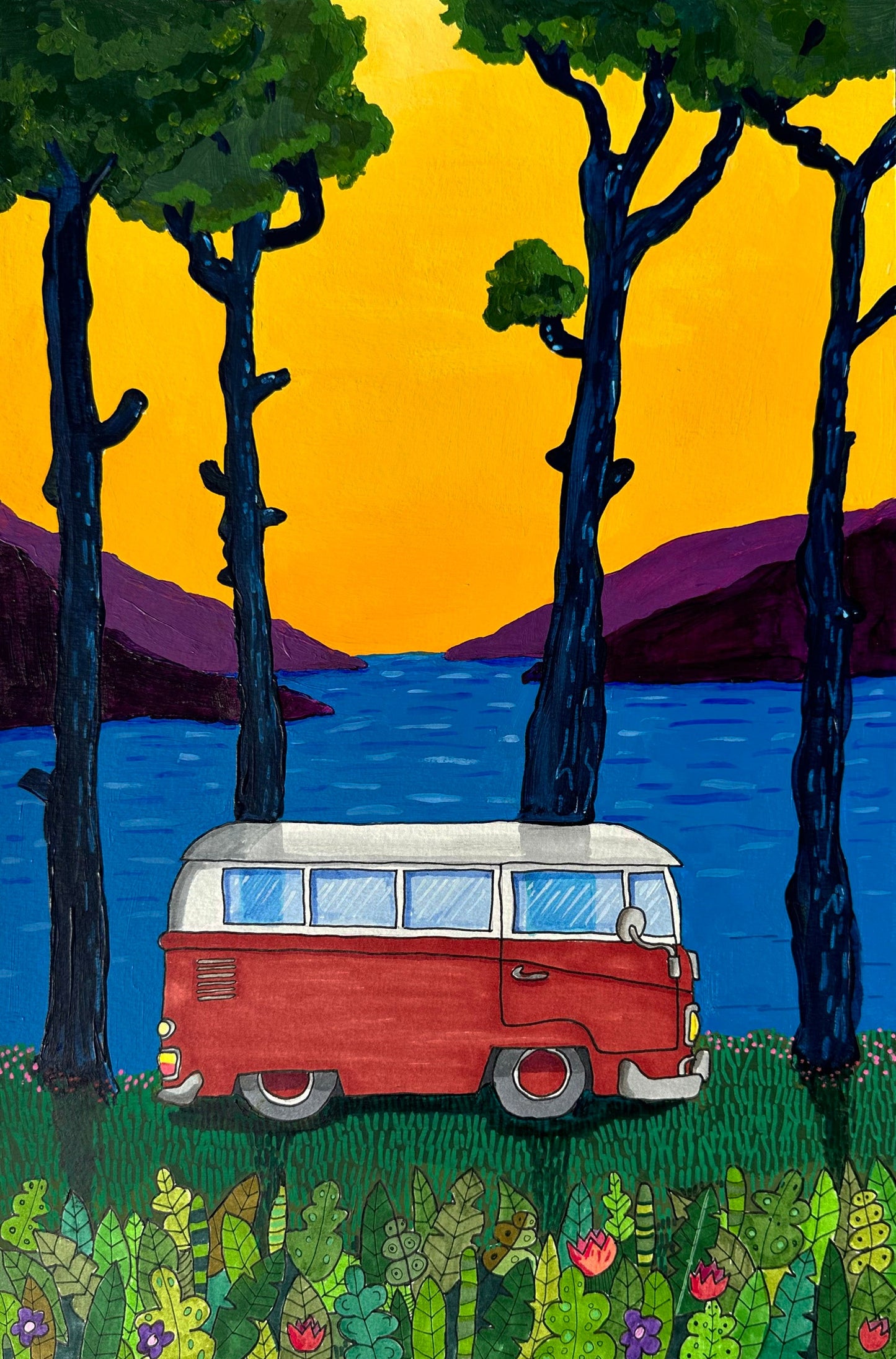 RED CAMPER